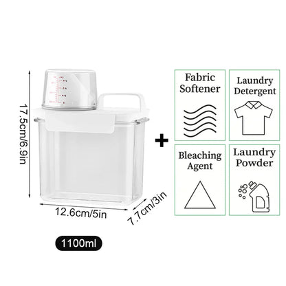 Dispensador de Sabão para Lavanderia Recarregável | WashEasy