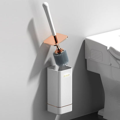 Escova de Limpeza para Vaso Sanitário com Suporte | CleanFlush