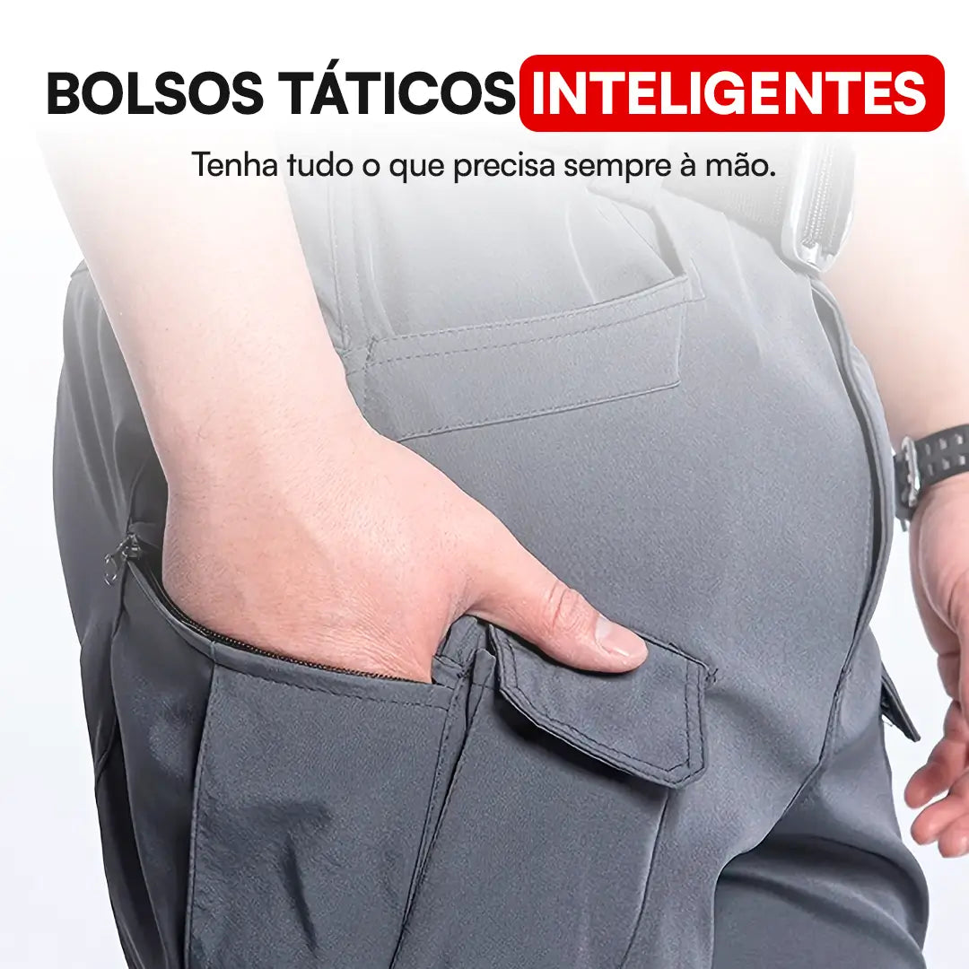 Calça Tática Militar BravoFlex + BRINDES: Kit Tático | ÚLTIMAS UNIDADES!